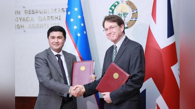 'Davlat organlarida halollik standartini joriy etish bo`yicha uch tomonlama memorandum imzolandi'ning rasmi