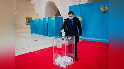'Qozog`istonda  hokimlarni aholi tomonidan saylanishi joriy qilinmoqda'ning rasmi