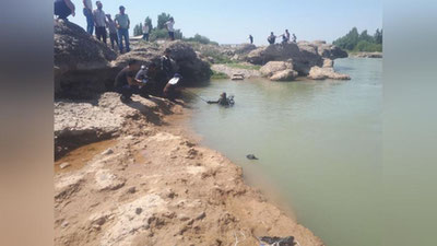 'Namanganda suvda cho`kib ketgan deya taxmin qilinayotgan 13 yoshli bolani qidirish ishlari olib borilmoqda'ning rasmi