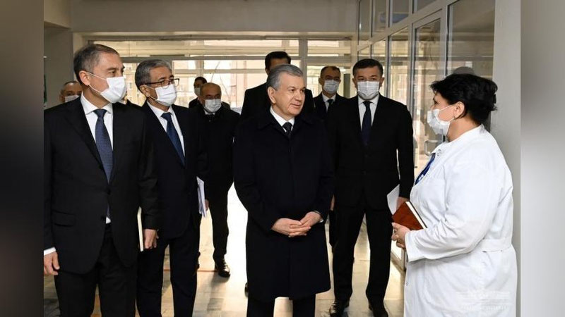 'Bugun prezident Toshkentdagi tibbiyot muassasalari faoliyati bilan tanishadi'ning rasmi