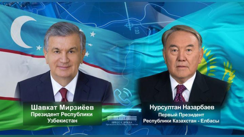 Изрображение 'Президент поздравил Елбасы с наступающим Днем Первого Президента Казахстана'