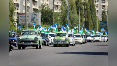 Изрображение 'В ТАШКЕНТЕ ПРОШЕЛ МАРАФОН РЕТРО-АВТОМОБИЛЕЙ И МОТОЦИКЛОВ (ФОТО, ВИДЕО)'