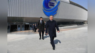 Изрображение 'ПРЕЗИДЕНТ УЗБЕКИСТАНА ПОБЫВАЛ НА HUMО ARENA (ФОТО)'