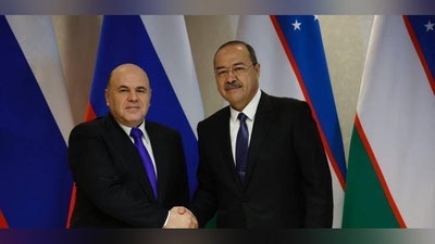 Изрображение 'Главы правительств Узбекистана и России рассмотрят расширение сотрудничества в газовой сфере'