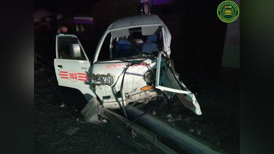 'Asakada "Kobalt" va "Tez yordam" mashinasi to`qnashdi. Haydovchilardan biri shifoxonada vafot etgan'ning rasmi