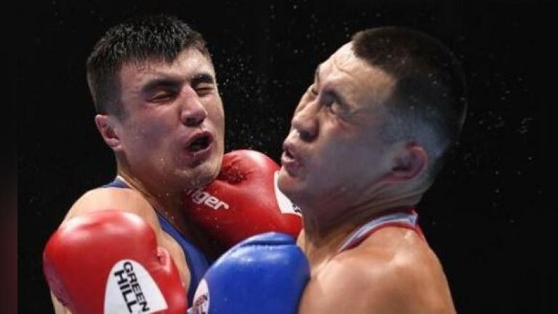 Изрображение 'Казахстанский боксер Камшыбек Кункабаев отказался драться с узбекистанцем Баходиром Джалоловым'