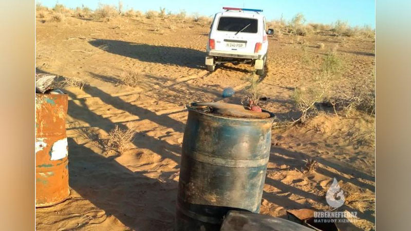 '“O`zbekneftgaz” Milliy gvardiya bilan hamkorlikda o`tkazgan tadbir doirasida Gazlidagi kondensat o`g`irligini fosh etdi (foto)'ning rasmi