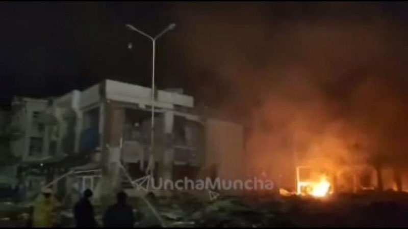 'Сурхондарёдаги савдо мажмуасида портлаш юз берди. Жароҳатланганлар бор'ning rasmi