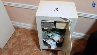 Изрображение 'В Кашкадарье парень и девушка вынесли из жилого дома сейф с деньгами'