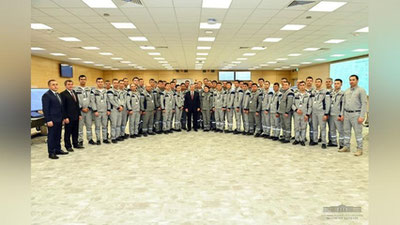 Изрображение 'Президент Шавкат Мирзиёев посетил завод Uzbekistan GTL в Кашкадарье (фото)'