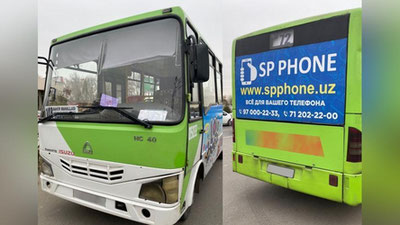 'Toshkentda yo`lovchi talashgan 2 avtobus bir-biriga urilib ketdi'ning rasmi