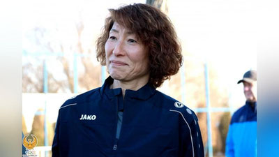 Изрображение 'Женскую олимпийскую сборную Узбекистана по футболу возглавила японка Мидори Хонда'