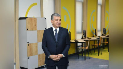 '"Олмазор туманига 21-марта келяпман" —  Президент'ning rasmi