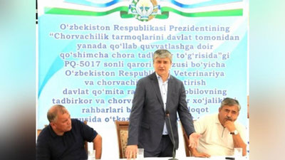 'Qo`mita raisi sirdaryolik chorvachilik yo`nalishidagi tadbirkorlar bilan uchrashdi'ning rasmi