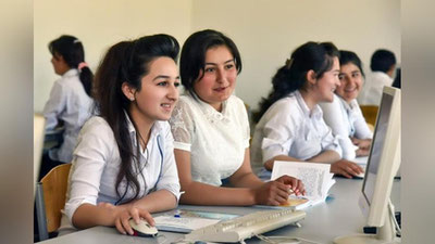 'Энди мутахассислигидан 5 йил стажга эга  бўлган хотин-қизлар ўқишга тавсиянома асосида қабул қилинади'ning rasmi