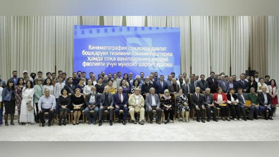'300ga yaqin o`zbek kinochilari soha bo`yicha yangi farmon uchun Prezidentga minnatdorchilik yo`llashdi'ning rasmi