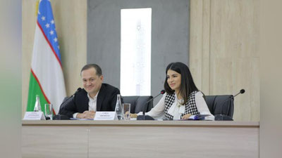 Изрображение 'Комил Алламжонов и Саида Мирзиёева высказались о свободе прессы в Узбекистане'