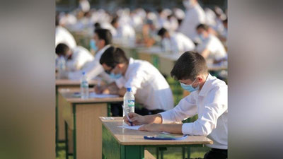 'Alohida iqtidor talab etiladigan ta`lim yo`nalishlariga kirishda majburiy uchta fandan test sinovlari o`tkaziladi'ning rasmi