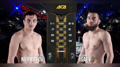 Изрображение 'Появилось видео последнего, фатального боя Бекзода Нурматова'