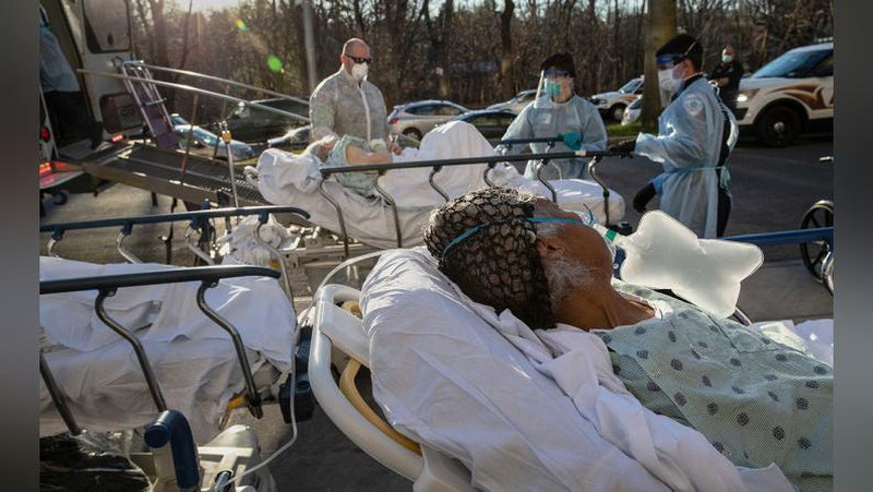 'O`zbekistonga qo`shni davlatlarda noxush epidemik vaziyat kuzatilmoqda. Qozog`istonda bir kunda kasallanganlar 2 ming nafardan ortgan'ning rasmi