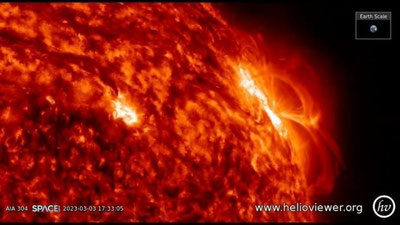 Изрображение 'NASA сообщило о сверхмощной вспышке на Солнце (видео)'