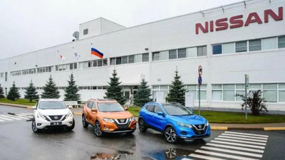 'Nissan Санкт-Петербургдаги заводи фаолиятини тўхтатади'ning rasmi