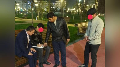 Изрображение 'В Ташкенте и Андижане оштрафовали граждан, мусорящих где попало'