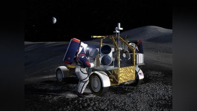 'АҚШ ойда ҳаракатланадиган автомобилни намойиш қилди'ning rasmi