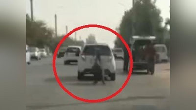 Изрображение 'Водителя, волочившего несчастного осла по дороге, наказали штрафом'