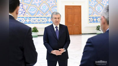 Изрображение 'Шавкату Мирзиёеву презентовали новые проекты в химической промышленности'