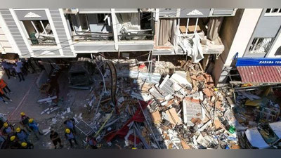 Изрображение 'В турецком Измире при взрыве в многоэтажке 5 человек погибли, 63 пострадали'