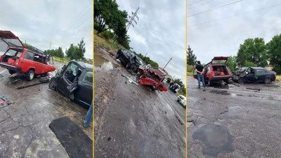 'Бекободда «Cobalt» ва Жигули автомобили иштирокида аянчли ЙТҲ содир бўлди'ning rasmi