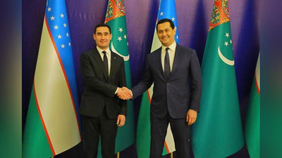 Изрображение 'Сердар Бердымухамедов проводит встречи в Ташкенте'