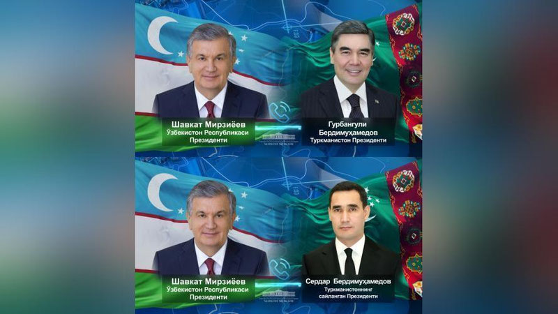 'Шавкат Мирзиёев Гурбангули Бердимуҳамедов ва унинг ўғли билан телефон орқали гаплашди'ning rasmi