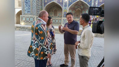 'Buxoro-Anqara: turkiy tilli xalqlar madaniyati va san`atini keng targ`ib qilish bo`yicha konsert va tadbirlar uyushtiriladi'ning rasmi