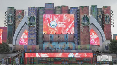 'Poytaxtda “Toshkentning besh tashabbus harakati” shaharchasi qurildi'ning rasmi