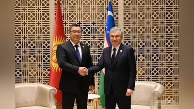 'Ўзбекистон ва Қирғизистон Президентлари бўлажак саммитга тайёргарликнинг боришини муҳокама қилишди'ning rasmi