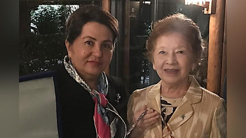 Изрображение 'Глава Сената Танзила Нарбаева провела встречи по прибытии в Японию'