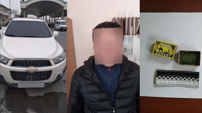 'Shubhali  "Kaptiva" haydovchisi "Bektemir" postida qo`lga tushdi'ning rasmi