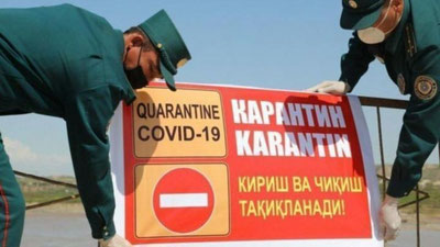 'O`rta Chirchiq - «qizil» hududga aylandi,  4 ta ko`cha yopildi'ning rasmi