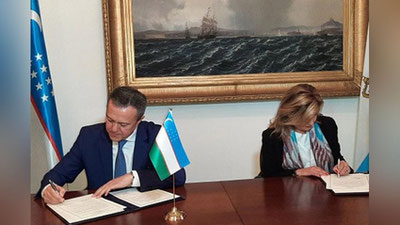 'O`zbekiston va San-Marino o`rtasida diplomatik aloqalar o`rnatildi'ning rasmi