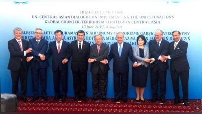 Изрображение 'ГЛАВЫ МИД ЦЕНТРАЛЬНОЙ АЗИИ И ГЕНСЕК ООН ПРОВЕЛИ ВСТРЕЧУ В АШХАБАДЕ'