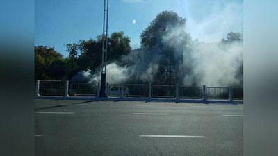 Изрображение 'В ТАШКЕНТЕ ГОРЕЛ ОЧЕРЕДНОЙ АВТОБУС (ФОТО)'