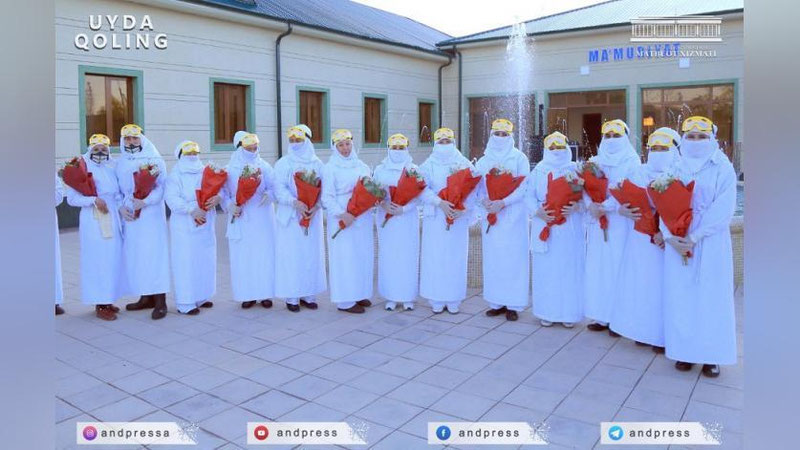 Изрображение 'Из 14-дневного карантина в Ханабаде отпущены домой 250 человек'