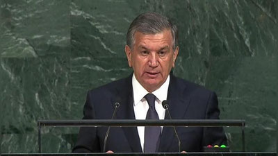 Изрображение 'ТЕЛЕКАНАЛ "РОССИЯ 24" О ПЕРВОМ ВЫСТУПЛЕНИИ ШАВКАТА МИРЗИЁЕВА В ООН (ВИДЕО)'