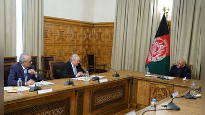 'Abdulaziz Kamilov Afg`oniston Prezidenti bilan uchrashdi'ning rasmi