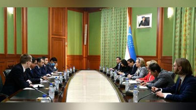 'Tashqi ishlar vaziri o`rinbosari YXHT Parlament Assambleyasi raisi bilan uchrashdi'ning rasmi