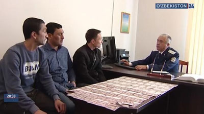 Изрображение 'ПРЕСТУПНАЯ ГРУППИРОВКА РАСПРОСТРАНЯЛА В ТАШКЕНТЕ ФАЛЬШИВЫЕ СУМЫ (ВИДЕО)'