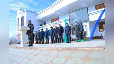 'Nukus garnizonidagi Ma`naviyat va ma`rifat markazi muxtasham ko`rinishga ega bo`ldi'ning rasmi