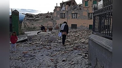 Изрображение 'ЗЕМЛЕТРЯСЕНИЕ РАЗРУШИЛО ИТАЛЬЯНСКИЙ ГОРОД (ФОТО)'